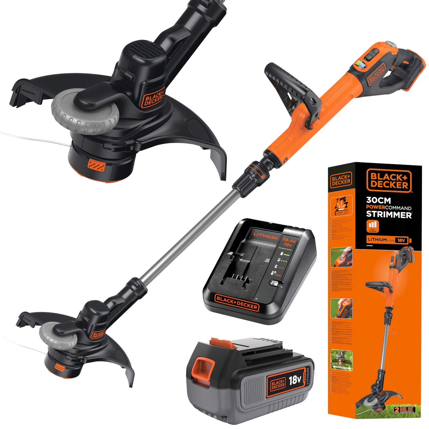 Aku krovinorez Black&Decker 105 cm 2,25 kg
